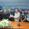ชุมนุมสหกรณ์ออมทรัพย์แห่งประเทศไทย จำกัด เข้าเยี่ยมสหกรณ์ออมทรัพย์สาธารณสุขพัทลุง จำกัด ในวันที่ 17 ธันวาคม 2558