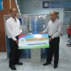 สหกรณ์ออมทรัพย์สาธารณสุขพัทลุง จำกัด สนับสนุนทุนสาธารณประโยชน์เพื่อจัดซือเครื่องทำน้ำร้อน - น้ำเย็น แก่สำนักงานสาธารณสุขอำเภอเมืองพัทลุง