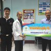 สหกรณ์ออมทรัพย์สาธารณสุขพัทลุง จำกัด มอบทุนสาธารณประโยชน์เพื่อเป็นเงินสนับสนุน พัฒนา สำนักงานสาธารณสุขอำเภอบางแก้ว 